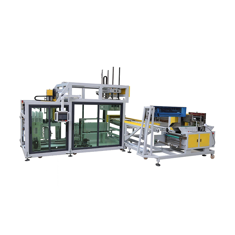 7kW Máquina de plástico automático y de plástico de sistema automático y de empaque