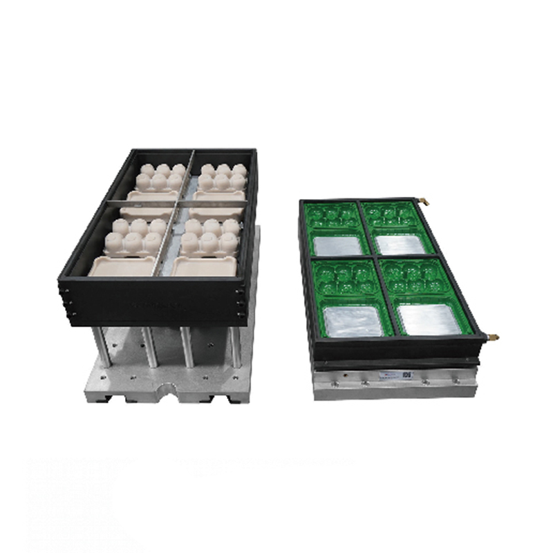 Molde de perforación con termoformado de alta velocidad para cajas de arándanos y fresas