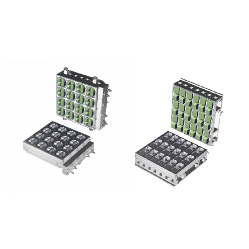 Molma de aluminio termoformado de presión positiva y negativa