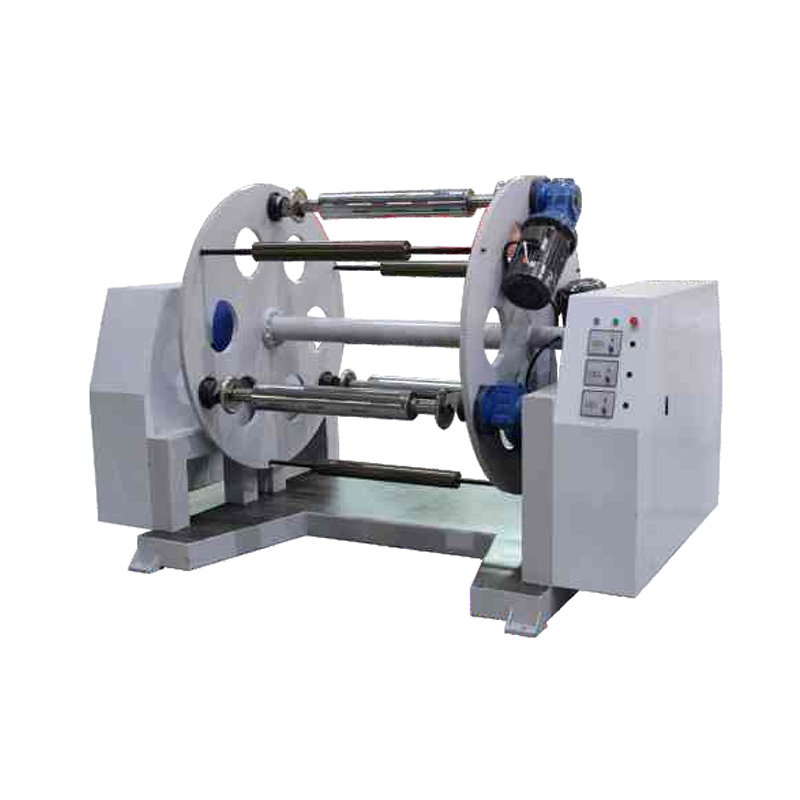 Máquina de marco de rebobinado de hoja automática de tres estaciones