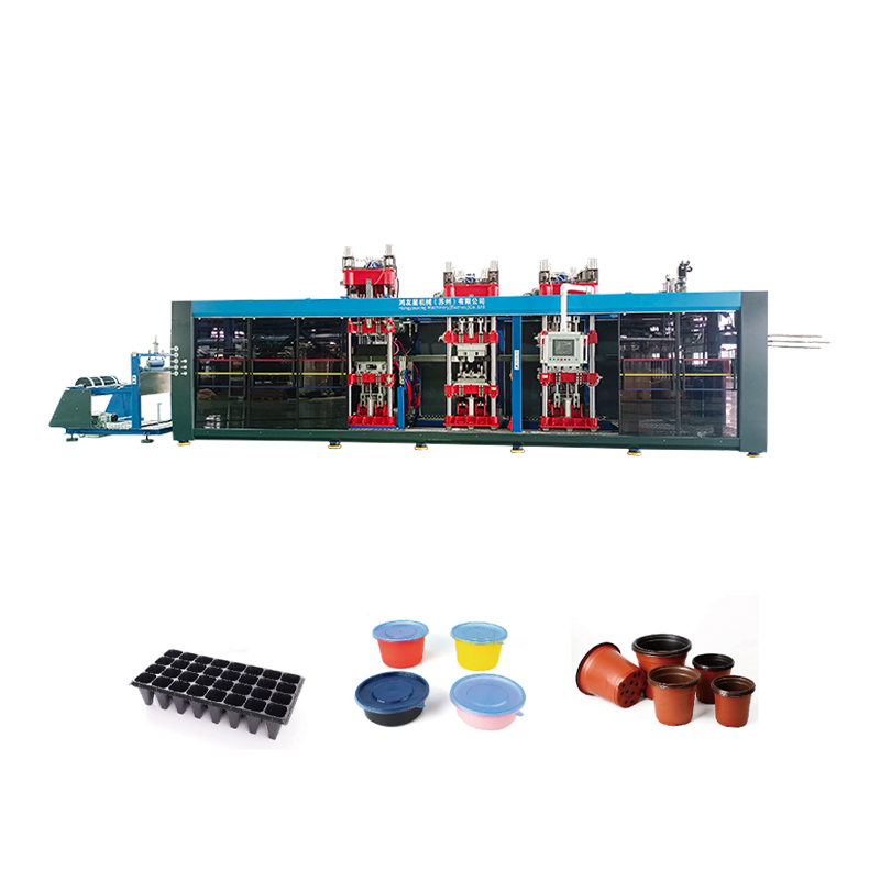 HYX-7161 Máquina de termoformado Presión Presión y Negativa completamente automática