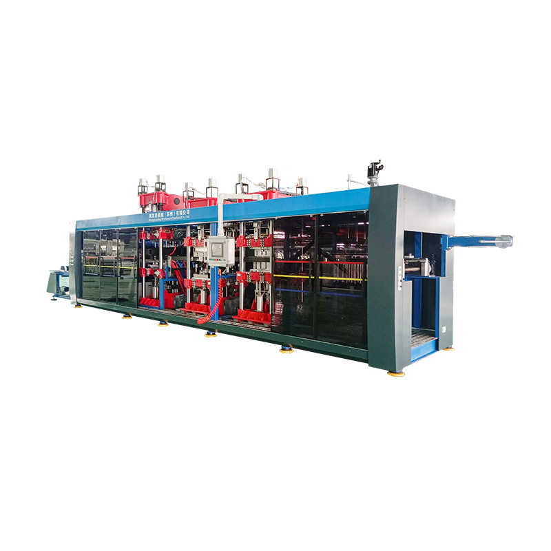 HYX 7185-4 Máquina de termoformado de 4 estaciones completos e-outomáticos
